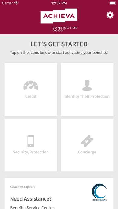 Achieva eClub Screenshot