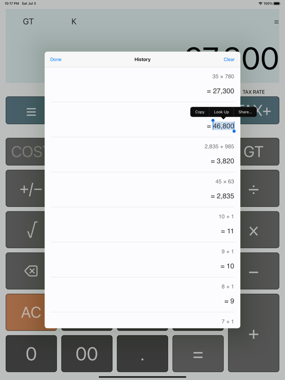 Screenshot #5 pour Simple Calculator. +