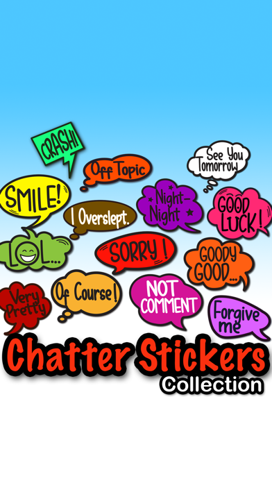 Chatter Stickers Collection Screenshot