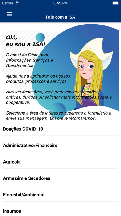 Frísia Cooperado Screenshot