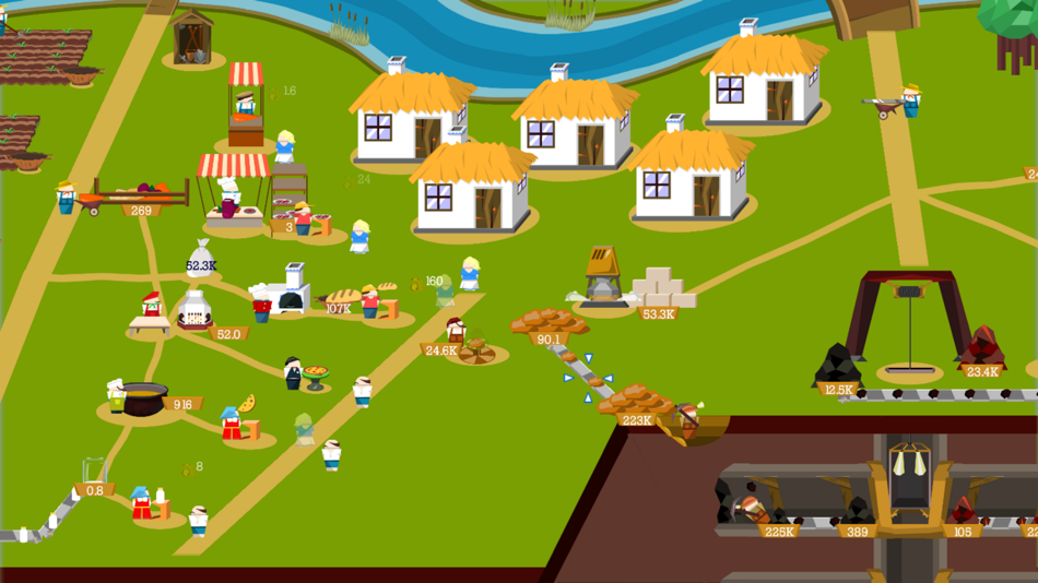 #5. Farm and Mine: Idle Tycoon (iOS) 由: Alexey Izvalov