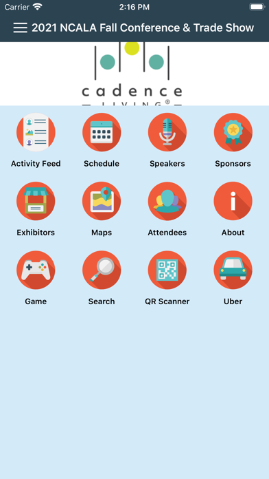 NCALA Conferences Screenshot