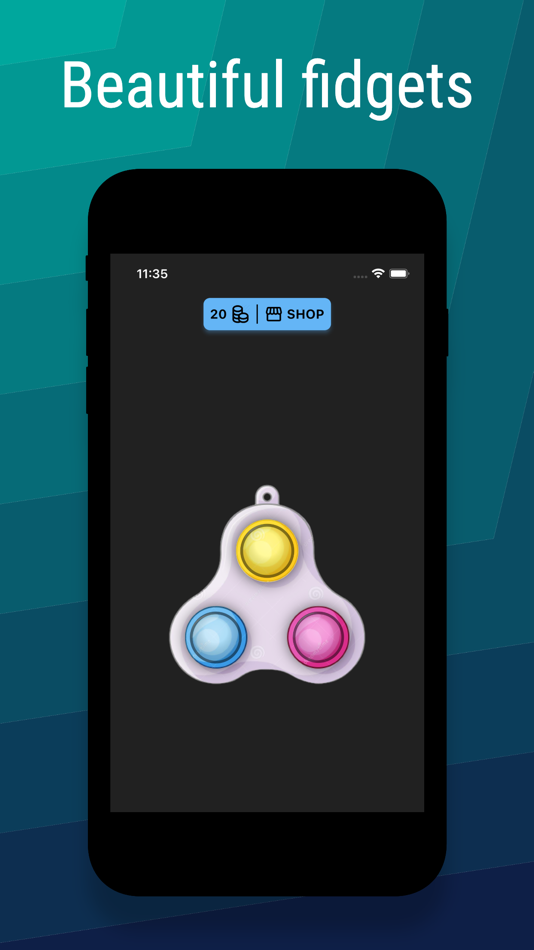 #2. Simple Dimple - fidget toys (iOS) 来自: DMITRY ZARECHNEV