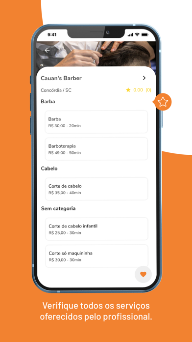 Ajatus: Agendamento online Screenshot