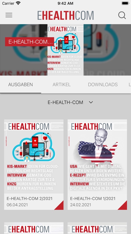 E-HEALTH-COM - 4.7.0.1 - (iOS)