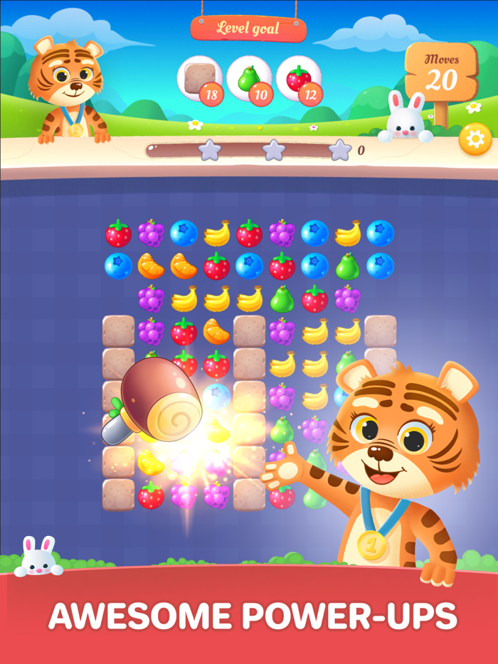 Puzzle matching match 3 games