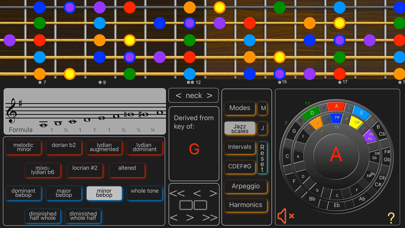 Guitar Scales in Colours screenshot 2