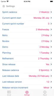 agile cadence iphone screenshot 2