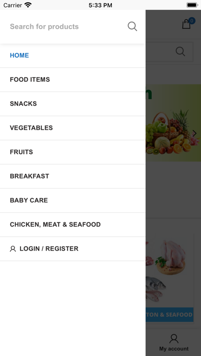Rozana Fresh Mart Screenshot