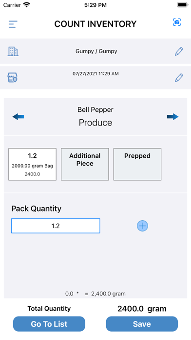 RecipeCostingAPP Screenshot