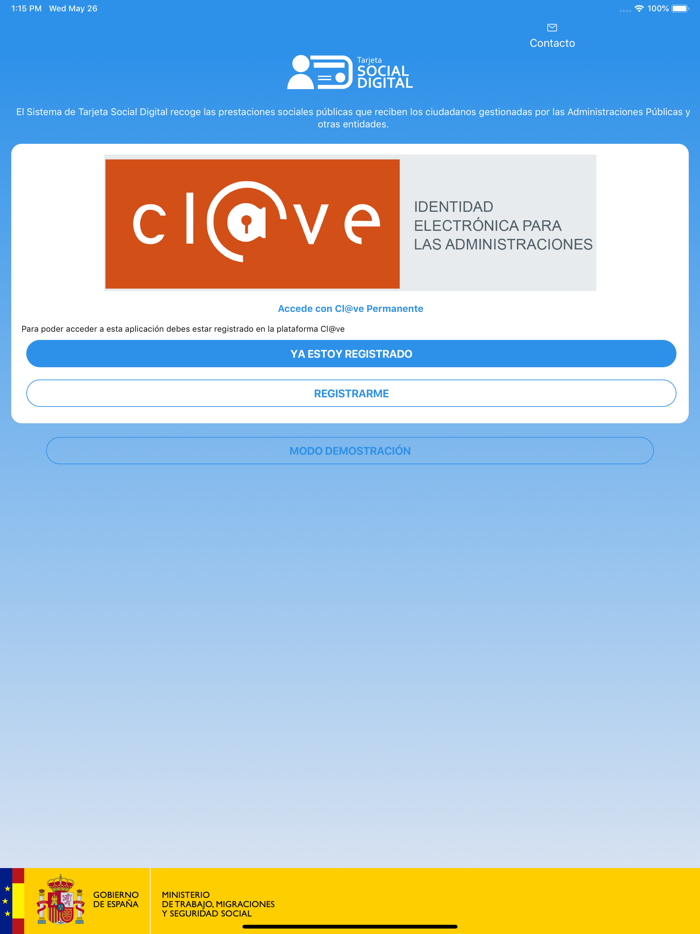 Tarjeta Social Digital