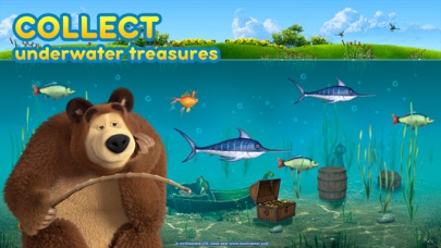 Masha and the Bear: Underwater Screenshot