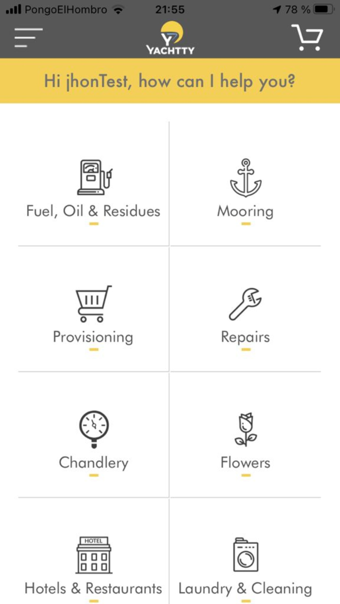 Yachtty - Services For Yachts