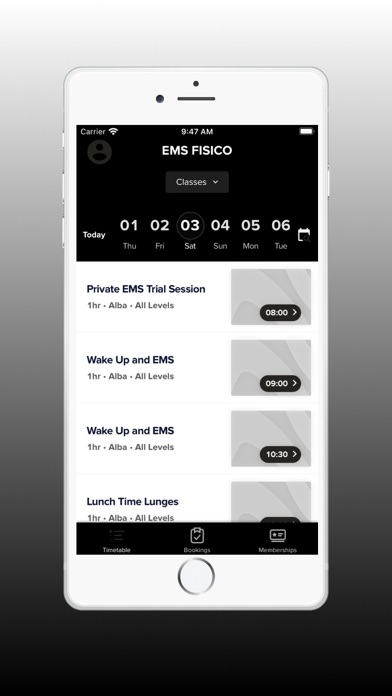 EMS FISICO Screenshot