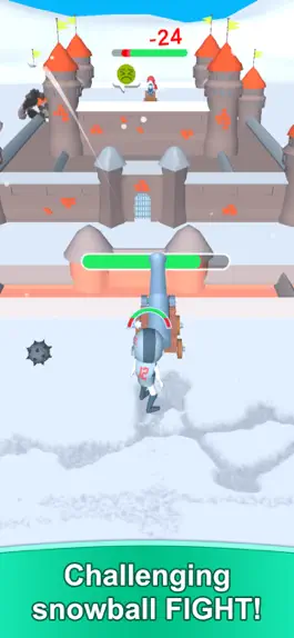 Game screenshot Fort Castle Snowball Cannon hack