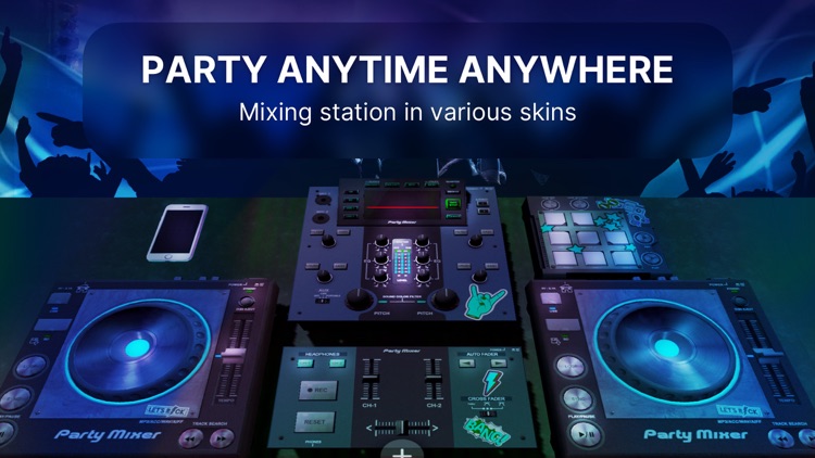 Party Mixer 3D: DJ Mix Studio