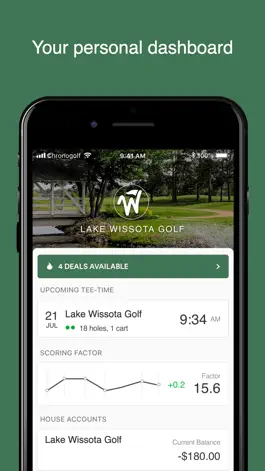 Game screenshot Lake Wissota Golf apk