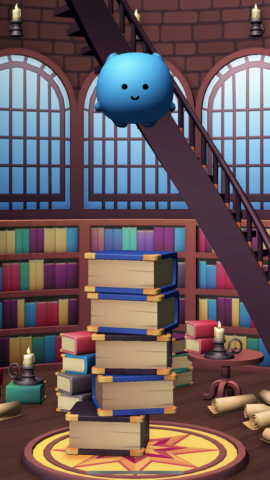 #2. Bloo Jump - Game for bookworms (iOS) Av: TwoDoor Games