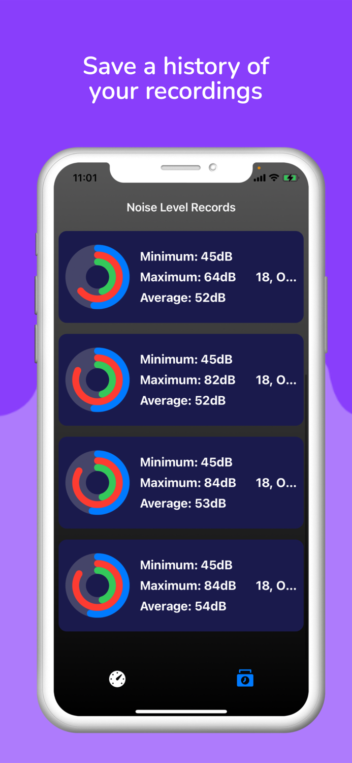 Decibels Sound Level dB Meter