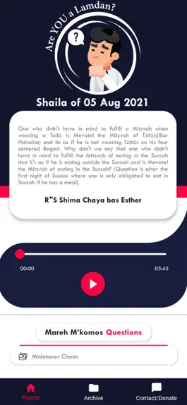 Game screenshot Mishmar Shaila apk