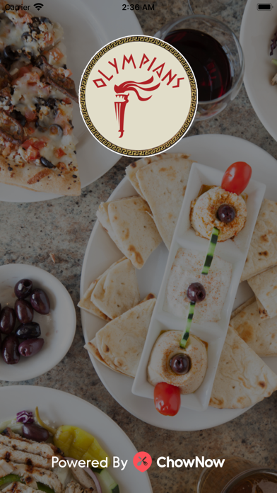 Olympians Family Restaurant Screenshot