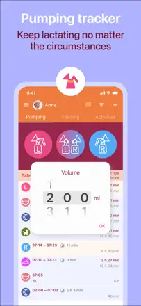 Breastfeeding Newborn tracker: Screenshot 2 von 7