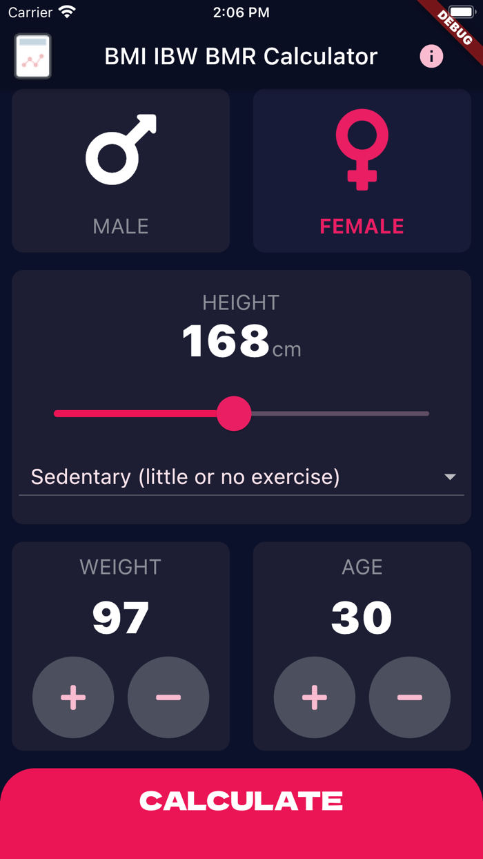 BMI IBW Calculator
