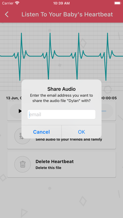 Baby's Heartbeat Backup Screenshot