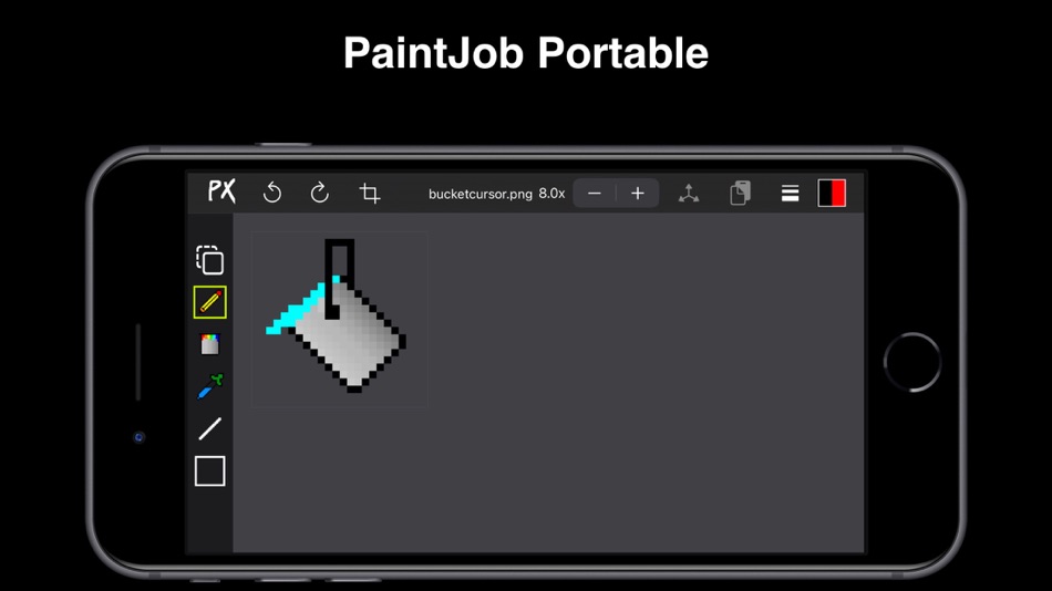 #6. PaintJob Portable (iOS) 由: Mert Can Kus