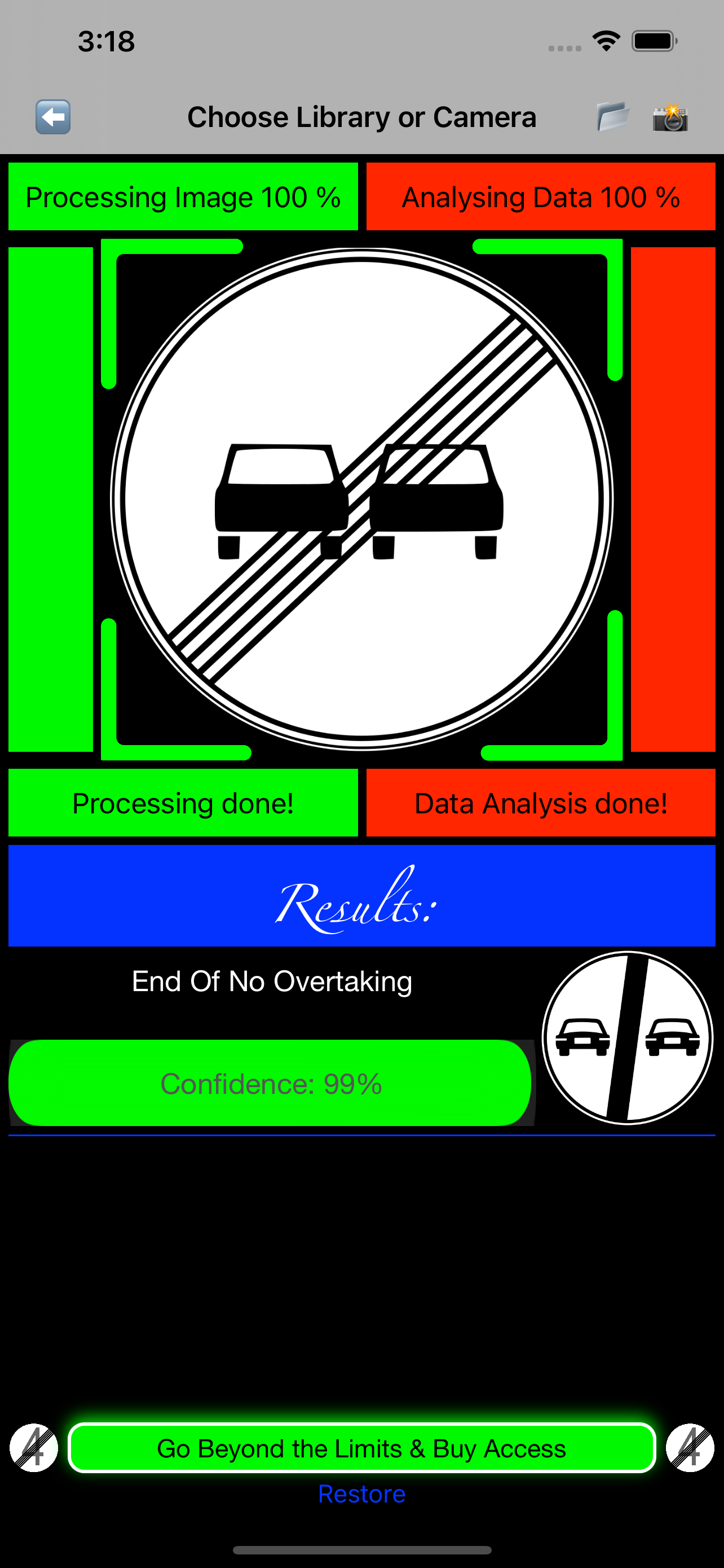 Detect Road Sign