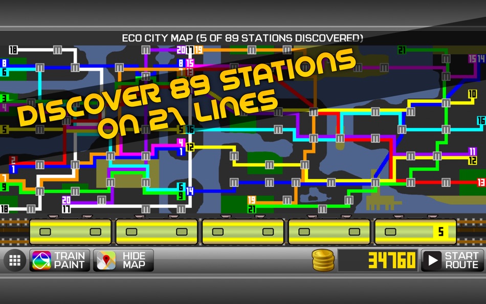#2. Subway Train Simulator 2D (macOS) 由: Daniel Viktorin