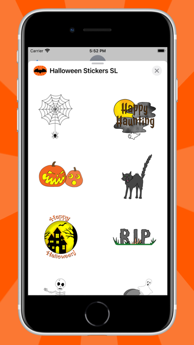Halloween Stickers SL Screenshot