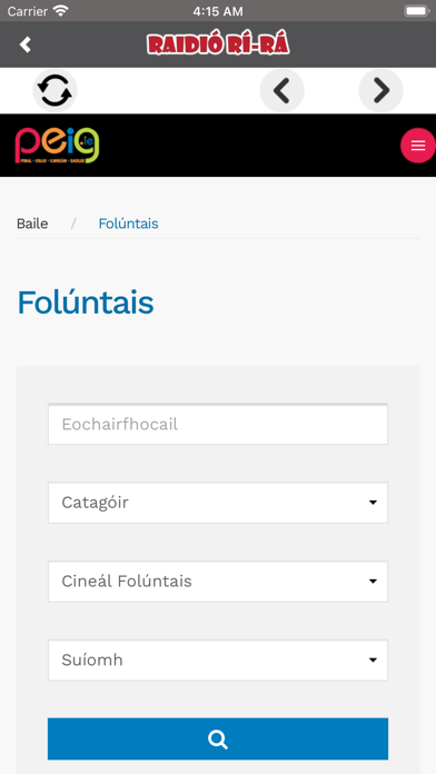 Raidió Rí-Rá Screenshot