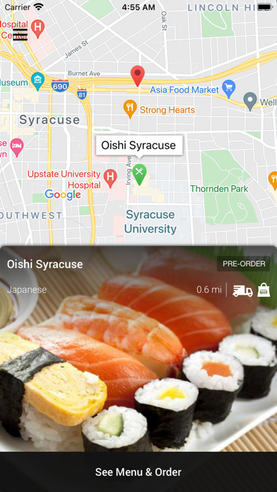 Oishi Syracuse Screenshot