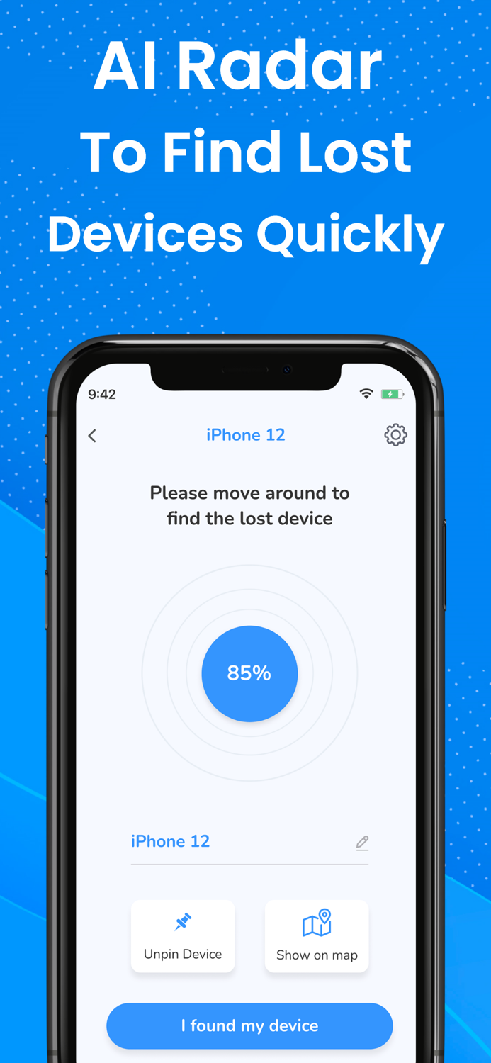 PodLost find headphone and BLE