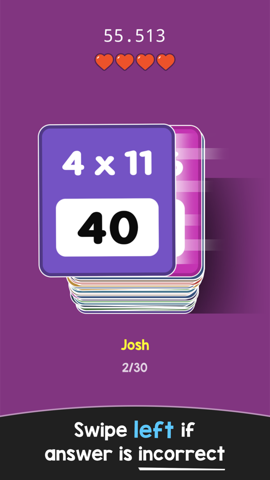 #2. Times Tables Hero (iOS) 由: NORMAN ROZENTAL