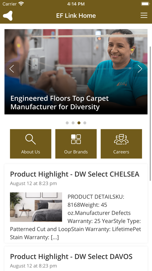 #1. EF Link (iOS) 由: Engineered Floors LLC