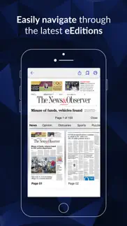 the raleigh news & observer iphone screenshot 2