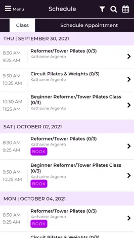 Game screenshot West End Cypress Pilates apk