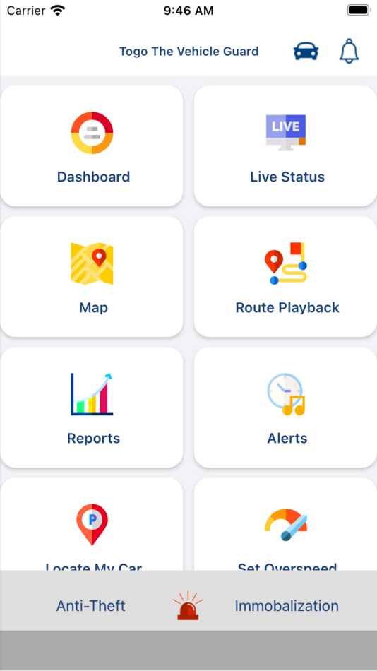 #2. Togo The Vehicle Guard (iOS) 由: Rajesh Vaidya