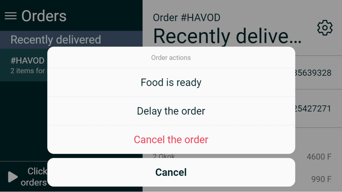 Noumo delivery  marchand