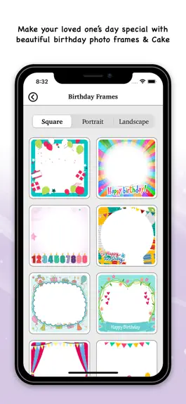 Game screenshot Birthday Photo Frame & Sticker mod apk