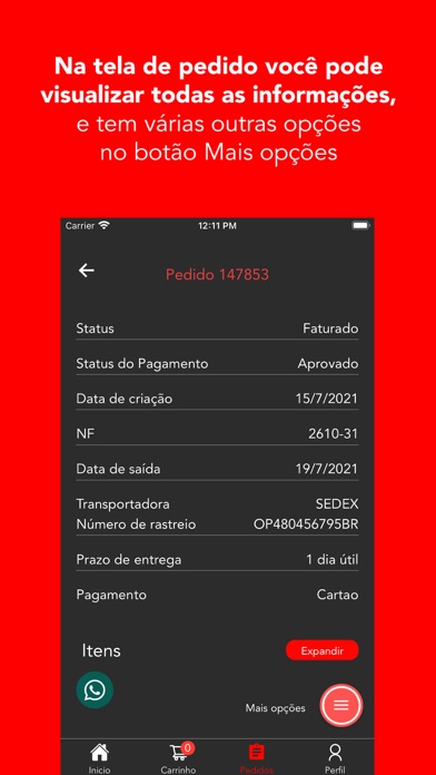 CompreVaz Screenshot