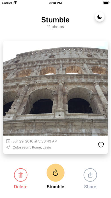 Screenshot #1 pour Stumble – Random Photo Moments