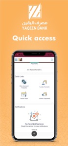 Yaqeen Bank screenshot #4 for iPhone