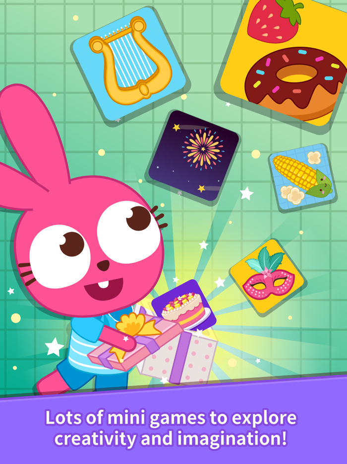 Purple Pink Game Box