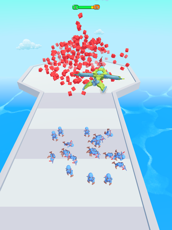 Screenshot #4 pour Army Run 3D!