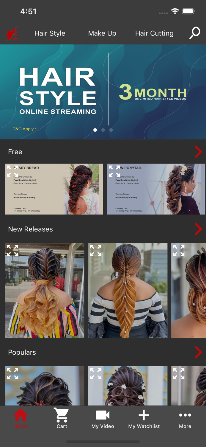 Blush Beauty - Hair Style