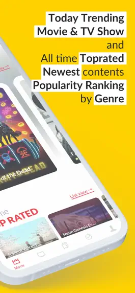 Game screenshot TV&Movie Genre rank & my list apk