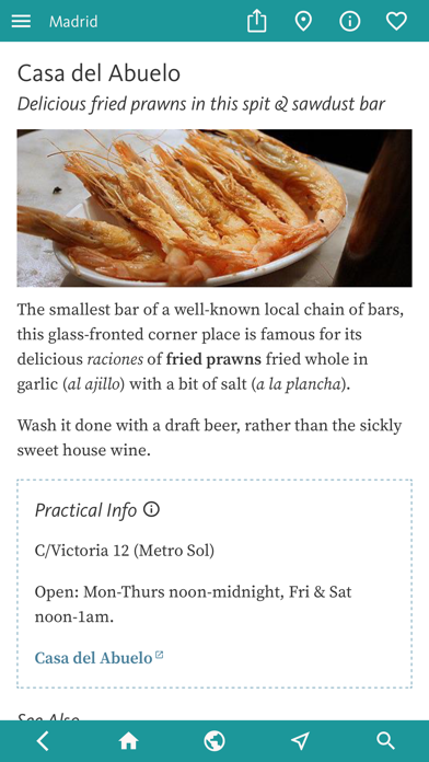 Madrid’s Best: Travel Guide Screenshot